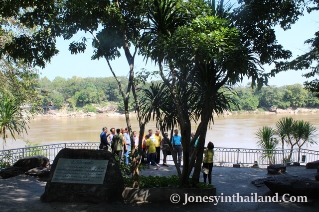 Wat Hin Mak Peng View Of The Mekong River