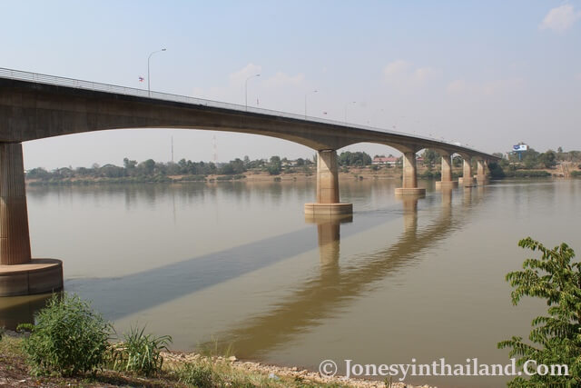 Nong Khai Friendship Bridge And Riverside