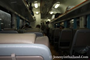 Train 43 To Hua Hin Seating Inside