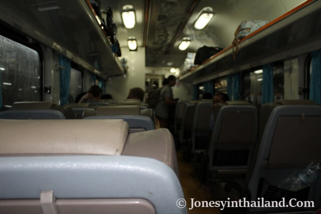 Inside The Train To Hua Hin