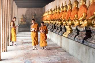 Thailand Monks 