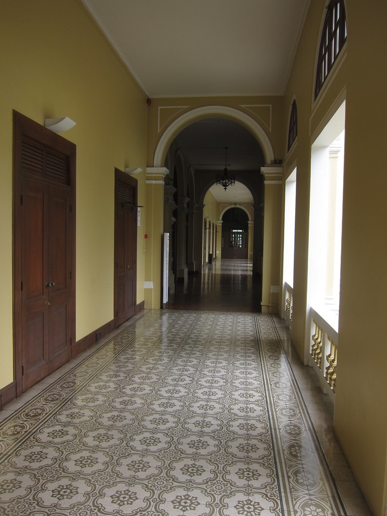 A Corridor At The Siam Museum Bangkok