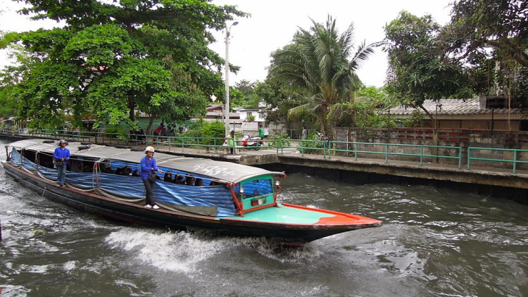 Bangkok Canal Khlong Boat