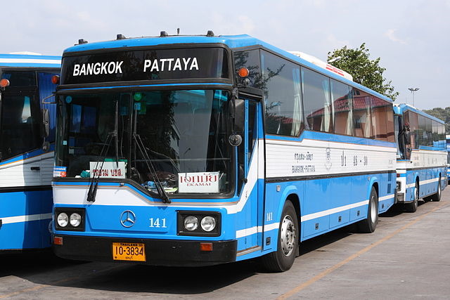 Bangkok To Pattaya Bus At Ekkamai Bus Staion
