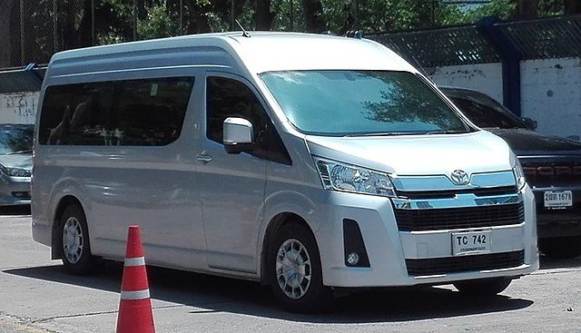Thailand Minivan Parked