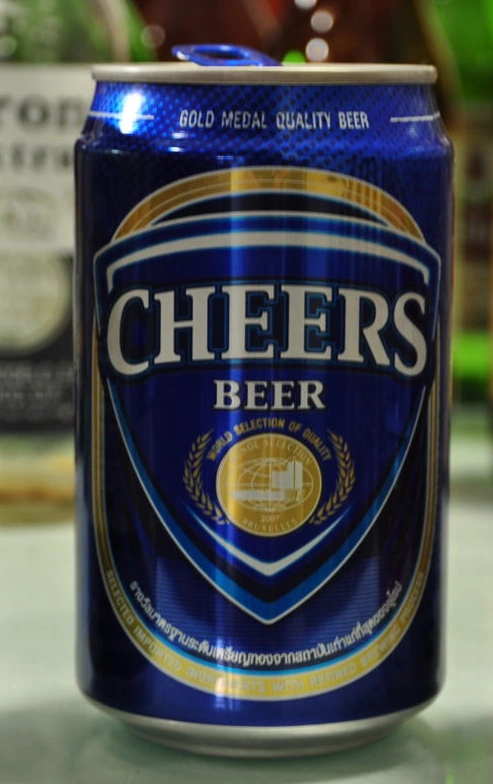 Can Of Thai Cheers Beer