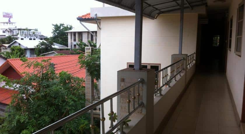 Pikul Apartment Hotel In Nong Khai View From Balcony Terrace