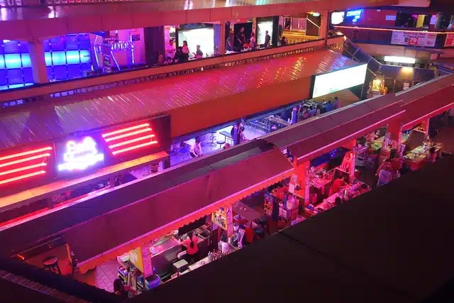 A View From The Third Floor On Nana Plaza On Sukhumvit Soi 4