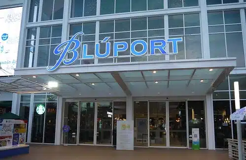Bluport Entrance To Shopping Mall In Hua Hin