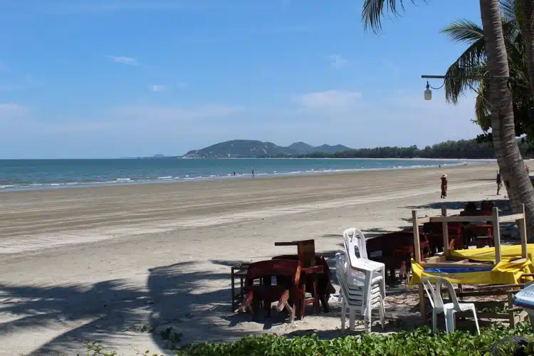 View Of Suan Son Pradipat Beach From Khao Takiab Beach Area